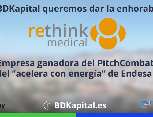 La empresa invertida con éxito, Rethink Medical está de enhorabuena